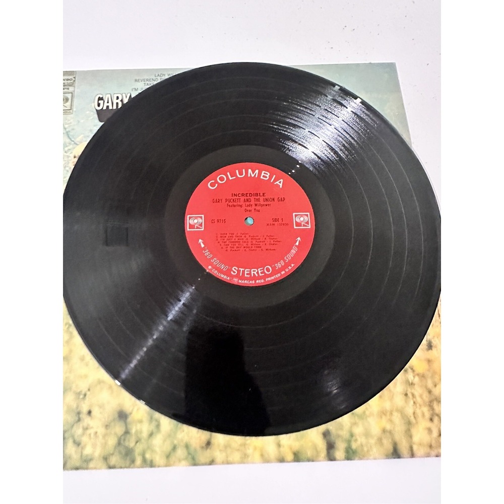Gary Puckett And The Union Gap Incredible LP 1969 Columbia CS9715 Vynil - Picture 10 of 11
